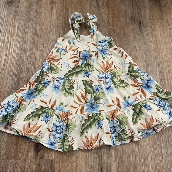 Janie And Jack Swimsuit And Dress Bundle Baby Girl 12 18 24 Months Floral Beach - Picture 6 of 12